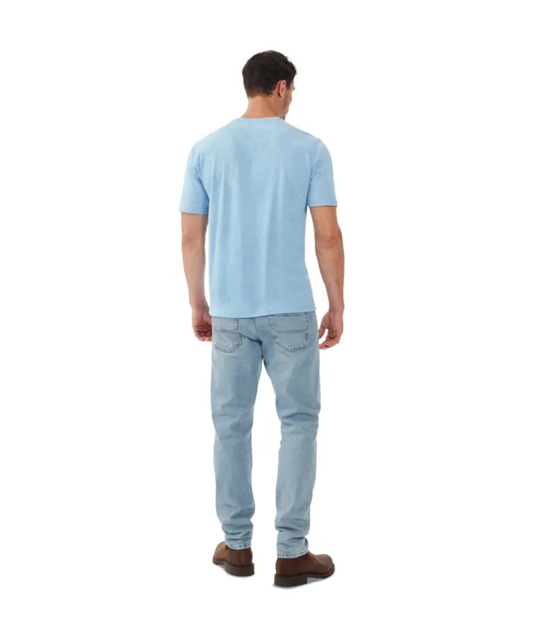 RM Williams Parson T-Shirt Sky Blue-3